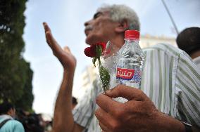 Thousands Rally Against President Saied - Tunis