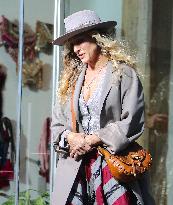 Sarah Jessica Parker On Set - NYC