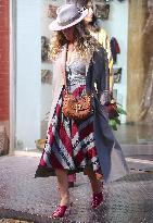 Sarah Jessica Parker On Set - NYC