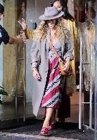 Sarah Jessica Parker On Set - NYC