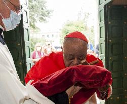 Cardinal Gregory takes possession of his titular Church of the Immaculate Conception - Rome