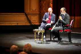 Edouard Philippe Takes Part In A Discussion Event - Liege