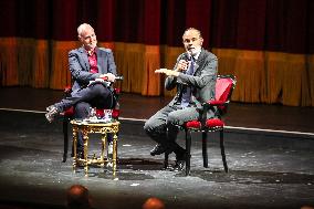 Edouard Philippe Takes Part In A Discussion Event - Liege