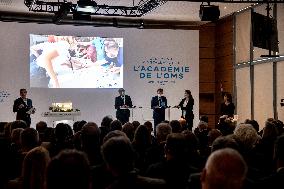 President Macron At The Opening Of The WHO Academy - Lyon