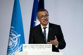 President Macron At The Opening Of The WHO Academy - Lyon