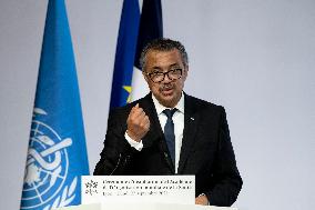 President Macron At The Opening Of The WHO Academy - Lyon