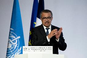 President Macron At The Opening Of The WHO Academy - Lyon