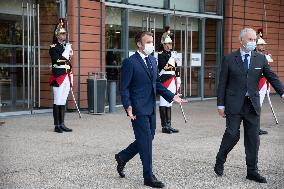 President Macron At The Opening Of The WHO Academy - Lyon