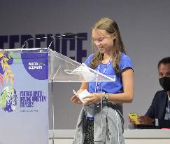 Greta Thunberg At Youth4Climate Event - Milan