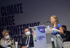 Greta Thunberg At Youth4Climate Event - Milan