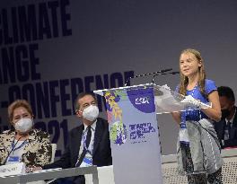 Greta Thunberg At Youth4Climate Event - Milan