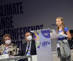 Greta Thunberg At Youth4Climate Event - Milan