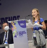 Greta Thunberg At Youth4Climate Event - Milan