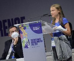 Greta Thunberg At Youth4Climate Event - Milan