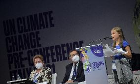 Greta Thunberg At Youth4Climate Event - Milan