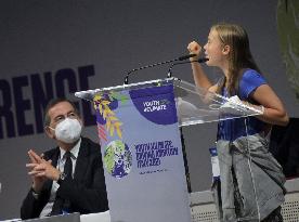 Greta Thunberg At Youth4Climate Event - Milan