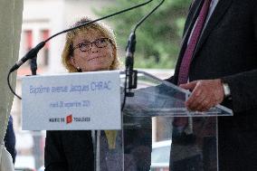 Inauguration of Avenue Jeacques Chirac - Toulouse