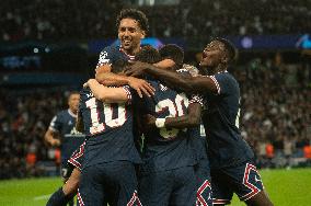 Champions League - Messi Scores First Goal For PSG