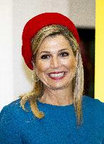 Queen Maxima Attends Attends The Kwadraat Foundation Jubilee - Amsterdam