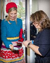 Queen Maxima Attends Attends The Kwadraat Foundation Jubilee - Amsterdam