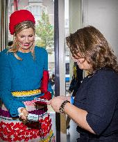 Queen Maxima Attends Attends The Kwadraat Foundation Jubilee - Amsterdam