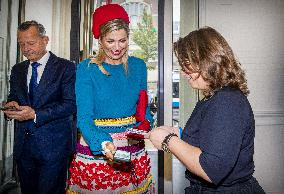 Queen Maxima Attends Attends The Kwadraat Foundation Jubilee - Amsterdam