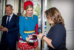 Queen Maxima Attends Attends The Kwadraat Foundation Jubilee - Amsterdam