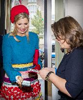 Queen Maxima Attends Attends The Kwadraat Foundation Jubilee - Amsterdam