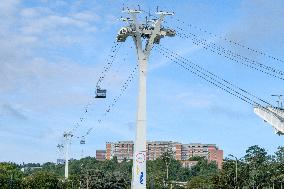 Teleo, the Urban 3S cable car in Toulouse