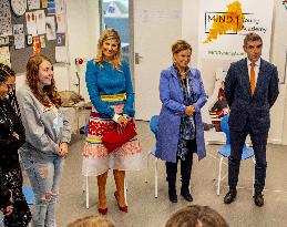Queen Maxima Visits MIND - The Hague