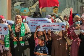 Women In Solidarity With The Prisoner Anhar Al-Deek - Gaza