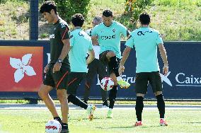 Cristiano Ronaldo Training With National Squad - Portugal