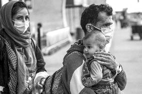 Afghan Refugees Arrive At Dulles Airport - Virginia