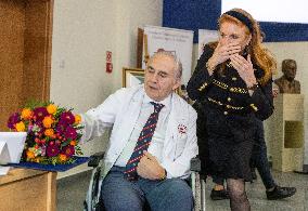 Sarah Ferguson Visits Children Hospital - Poland