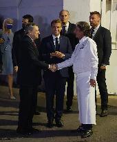 Macron And Draghi Have Dinner - Marseille