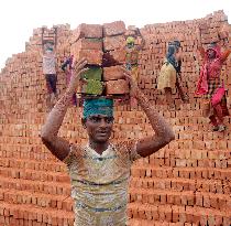 Around 400,000 Migrants Arrive Every Year To Work At Brickfields - Dhaka