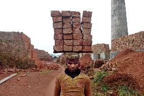 Around 400,000 Migrants Arrive Every Year To Work At Brickfields - Dhaka
