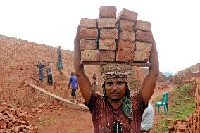 Around 400,000 Migrants Arrive Every Year To Work At Brickfields - Dhaka