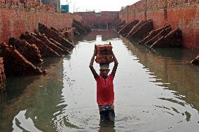 Around 400,000 Migrants Arrive Every Year To Work At Brickfields - Dhaka