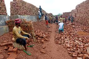 Around 400,000 Migrants Arrive Every Year To Work At Brickfields - Dhaka