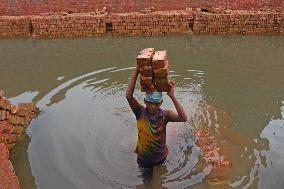 Around 400,000 Migrants Arrive Every Year To Work At Brickfields - Dhaka