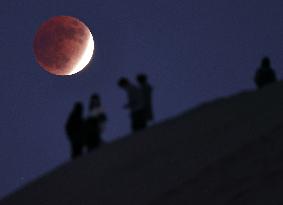 Partial lunar eclipse