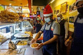 Christmas Preparation in Kathmandu