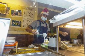 Christmas Preparation in Kathmandu