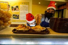 Christmas Preparation in Kathmandu