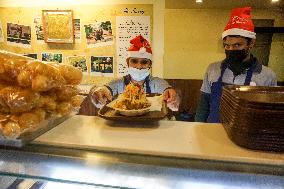 Christmas Preparation in Kathmandu