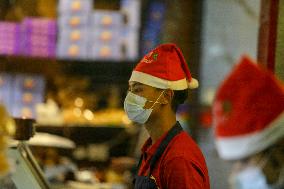 Christmas Preparation in Kathmandu