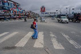 first day of Kathmandu valley after prohibitory order due to cor