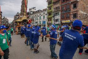 Chariot festival of Rato Machindranath is celebrated in Nepal.