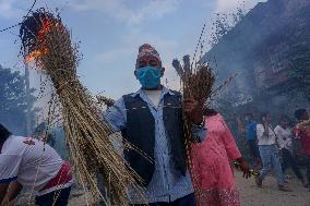 Final Day of Chariot Festival in Nepal